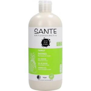 Sante, БИО-Гель для душа Ананас и Лимон (для всей семьи), 500 мл Sante, БИО-Гель для душа Ананас и Лимон (для всей семьи), 500 мл