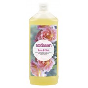 Sodasan, Органічне мило Rose-Olive рідке, тонізуючу, з рожевим і оливковою маслами Содасан, 1000 мол (без дозатора)