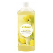 Sodasan, Органическое мыло Citrus-Olive жидкое, бактерицидное с цитрусовым и оливковым маслами Содасан, 1000 мл (без дозатора)