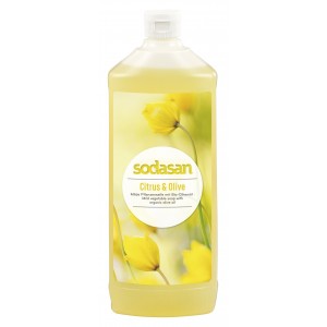 Sodasan, Органічне мило Citrus-Olive рідке, бактерицидну з цитрусовим і оливковою маслами Содасан, 1000 мол (без дозатора)