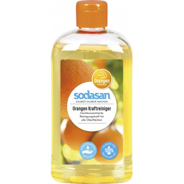 Sodasan, Органический концентрат-антижир Orange для удаления стойких загрязнений Содасан, 500 мл (3 мл. = 10 л. воды)