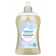 Sodasan, Органічний рідкий засіб-концентрат Sensitive для миття посуду, для чутливої ​​шкіри рук Содасан, 500 мл
