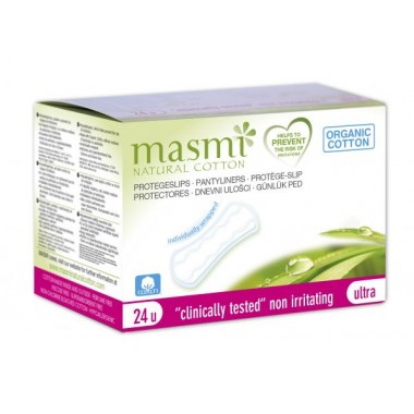 MASMI, Органічні прокладки гігієнічні щоденні в індивідуальній упаковці, 24 шт.