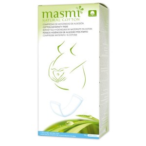 MASMI, Органические прокладки для сильных выделений и рожениц, 10 шт. MASMI, Органические прокладки для сильных выделений и рожениц, 10 шт.