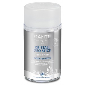 Sante, БІО-Дезодорант cухой Crystal для надчутливої ​​шкіри неароматизований, 50 мл