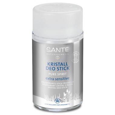 Sante, БИО-Дезодорант cухой Crystal для сверхчувствительной кожи неароматизированный, 50 мл