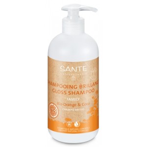 Sante, БИО-Шампунь для блеска и объема волос Апельсин и Кокос (для всей семьи), 950 мл