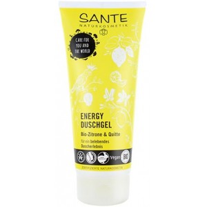 Sante, БИО-Гель для душа ENERGY Лимон и Айва, 200мл Sante, БИО-Гель для душа ENERGY Лимон и Айва, 200мл