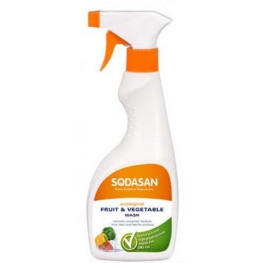 Sodasan, Органічне Засіб для миття овочів і фруктів Содасан, 500 мл